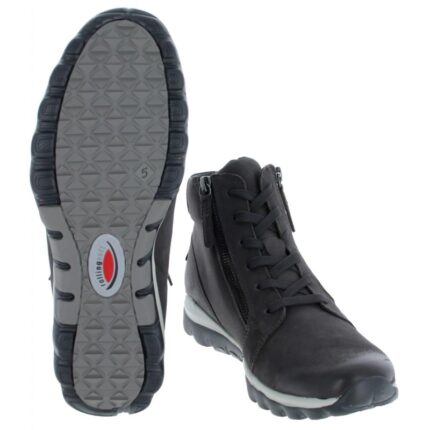 Gabor Deputy 56.868 Ankle Boots – Grey Nubuck – Womens Boots - Crep Direct UK