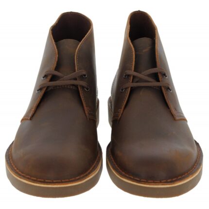 Clarks Desert Boots Evo – Beeswax Leather – Mens Boots - Crep Direct UK