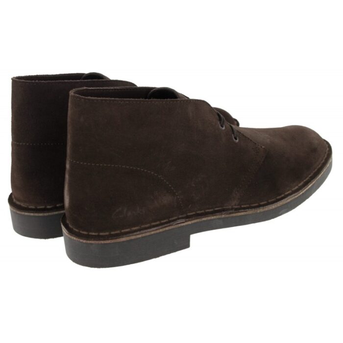 Clarks Desert Boots Evo – Dark Brown Suede – Mens Boots - Crep Direct UK