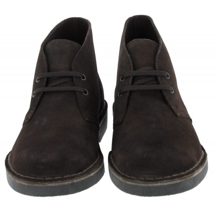 Clarks Desert Boots Evo – Dark Brown Suede – Mens Boots - Crep Direct UK