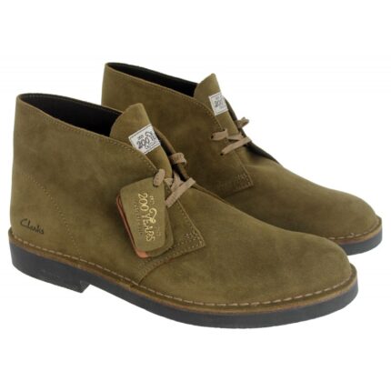 Clarks Desert Boot Evo – Olive Suede – Mens Boots - Crep Direct UK Clarks Desert Boot Evo – Olive Suede – Mens Boots - Crep Direct UK