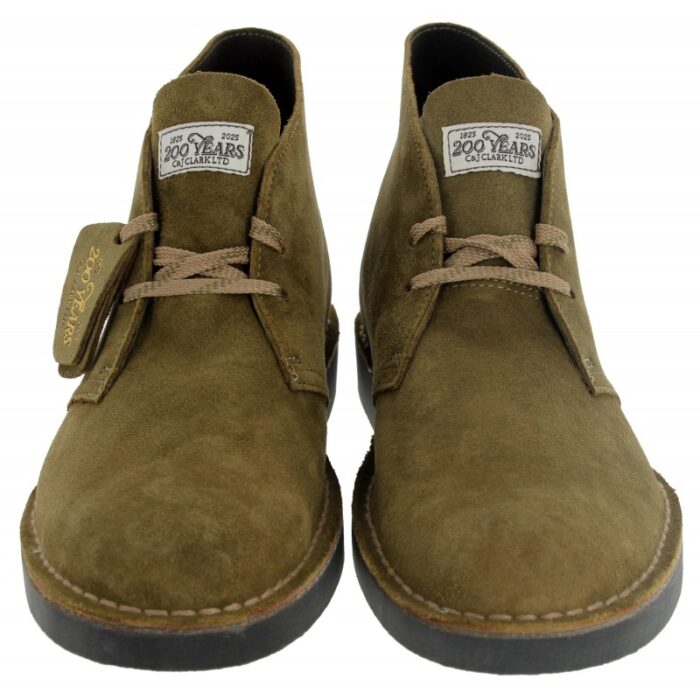 Clarks Desert Boot Evo – Olive Suede – Mens Boots - Crep Direct UK