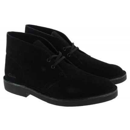 Clarks Desert Boots Evo – Black Suede – Mens Boots - Crep Direct UK Clarks Desert Boots Evo – Black Suede – Mens Boots - Crep Direct UK
