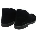 Clarks Desert Boots Evo – Black Suede – Mens Boots - Crep Direct UK