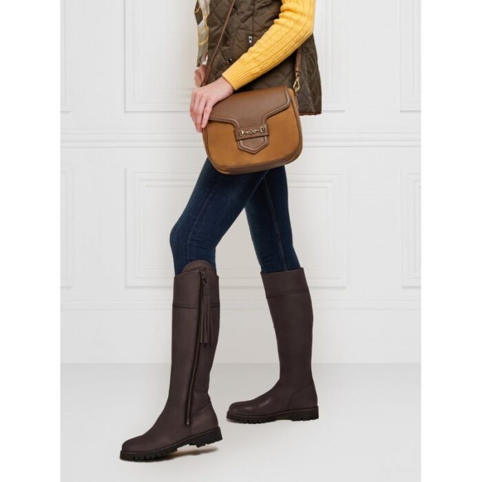 Fairfax and Favor Fairfax & Favor Explorer Sporting Fit Boots – Mahogany Leather – Womens Trekking & Outdoor - Crep Direct UK