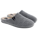 Verbenas Eagle Lavage 139721 Mule Slippers – Grey – Mens Slippers - Crep Direct UK