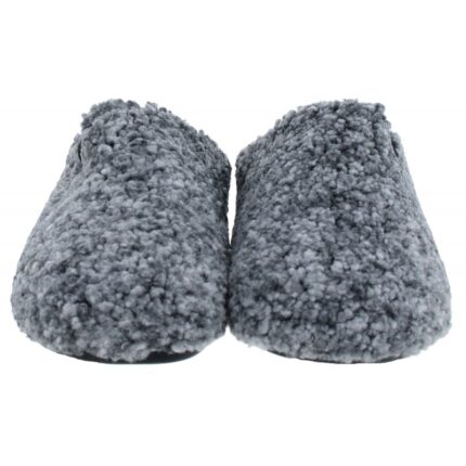 Verbenas Eagle Borrego Mule Slippers – Grey – Mens Slippers - Crep Direct UK