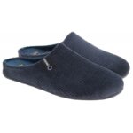 Verbenas Eagle Retro 139387 Mule Slippers – Blue – Mens Slippers - Crep Direct UK
