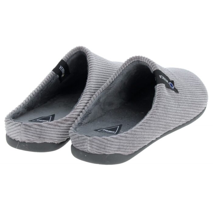 Verbenas Eagle Retro 139301 Mule Slippers – Pana Grey – Mens Slippers - Crep Direct UK