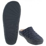 Verbenas Earth Savena Mule Slippers – Antracita – Mens Slippers - Crep Direct UK