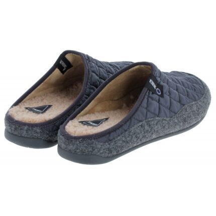 Verbenas Earth Savena Mule Slippers – Antracita – Mens Slippers - Crep Direct UK