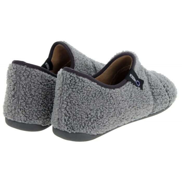Verbenas East Lavage 445882 Full Slippers – Grey – Mens Slippers - Crep Direct UK