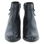 Gabor Ela 35.522 Ankle Boots – Black Leather – Womens Boots - Crep Direct UK