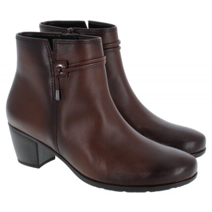 Gabor Ela 55.522 Ankle Boots – Brown Leather – Womens Boots - Crep Direct UK Gabor Ela 55.522 Ankle Boots – Brown Leather – Womens Boots - Crep Direct UK