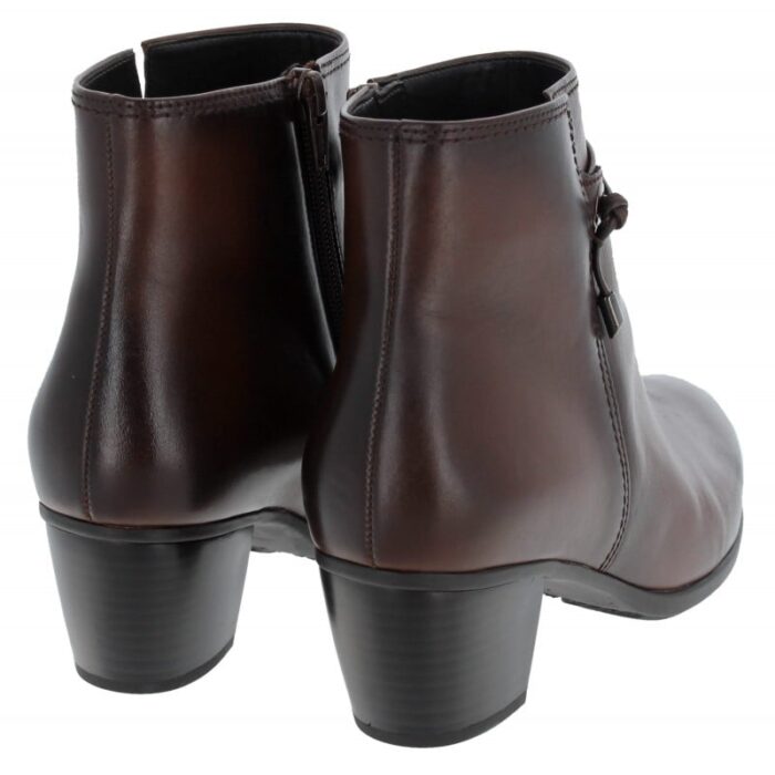 Gabor Ela 55.522 Ankle Boots – Brown Leather – Womens Boots - Crep Direct UK