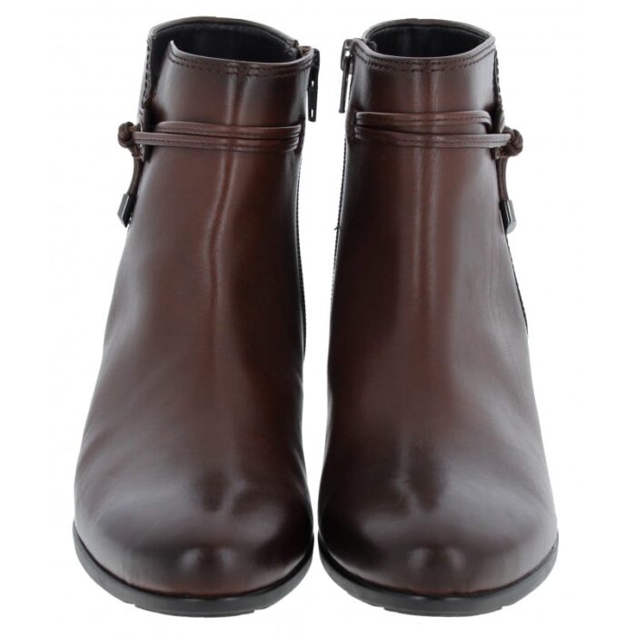 Gabor Ela 55.522 Ankle Boots – Brown Leather – Womens Boots - Crep Direct UK