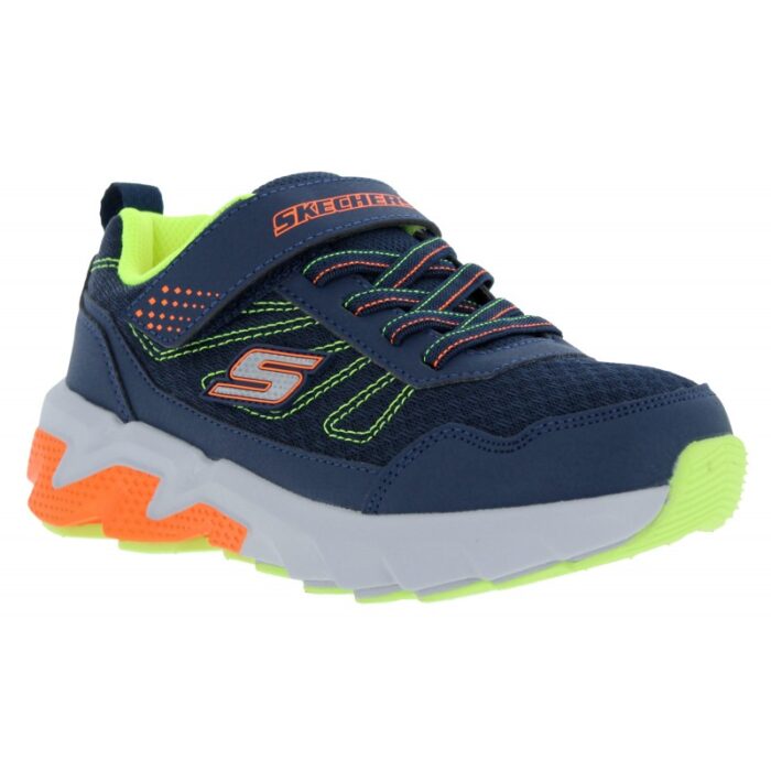 Skechers Elite Sport – Spec Stride 403962L Trainer – Navy – Boys Shoes - Crep Direct UK