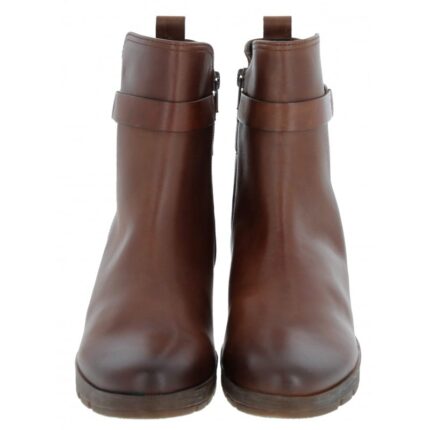 Gabor Engage 52.072 Heeled Ankle Boots – Tan Leather – Womens Boots - Crep Direct UK