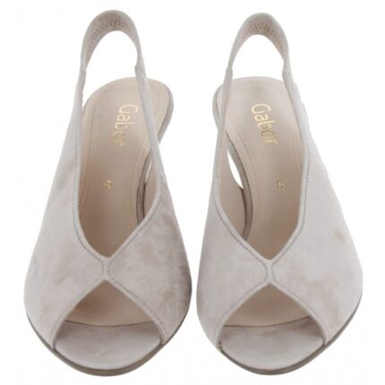 Gabor Eternity 41.800 High Heel Sandals – Desert Suede – Womens Sandals, Sliders & Toe Posts - Crep Direct UK