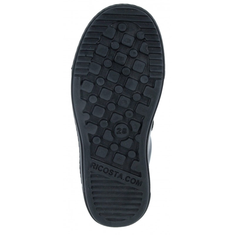 Ricosta Ethan 5600102 School Shoes – Black Leather – Boys School Shoes - Crep Direct UK