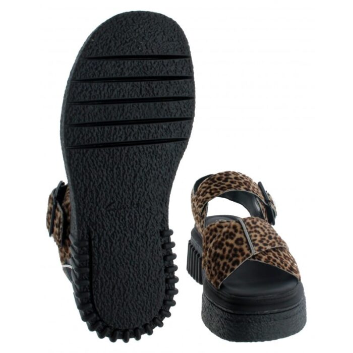 Clarks Evamar Wish Sandals – Leopard Print – Womens Sandals, Sliders & Toe Posts - Crep Direct UK