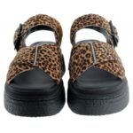 Clarks Evamar Wish Sandals – Leopard Print – Womens Sandals, Sliders & Toe Posts - Crep Direct UK