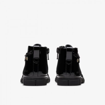 Clarks Evyn Charm T. Black Pat – Girls Boots - Crep Direct UK Clarks Evyn Charm T. Black Pat – Girls Boots - Crep Direct UK