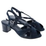 HB Shoes Shelagh F2319 Sandals – Navy – Womens Sandals, Sliders & Toe Posts - Crep Direct UK