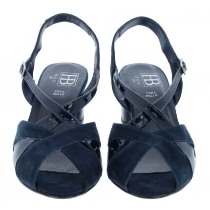 HB Shoes Shelagh F2319 Sandals – Navy – Womens Sandals, Sliders & Toe Posts - Crep Direct UK