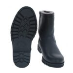 Panama Jack Fedro Igloo Boots – Black Leather – Mens Boots - Crep Direct UK