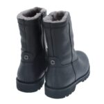 Panama Jack Fedro Igloo Boots – Black Leather – Mens Boots - Crep Direct UK