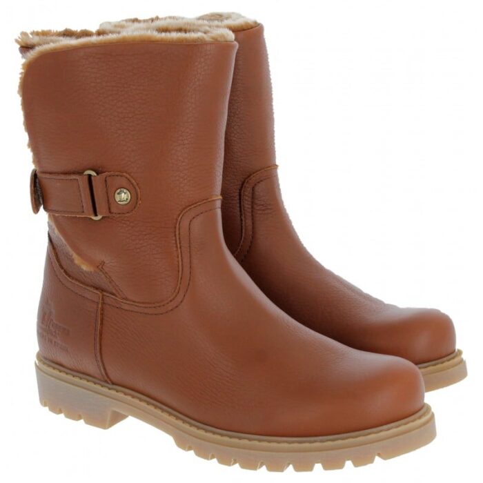 Panama Jack Felia Boots – Bark Leather – Womens Boots - Crep Direct UK