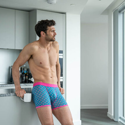 Swole Panda Bamboo Boxers – Flamingos – Mens Clothing - Crep Direct UK
