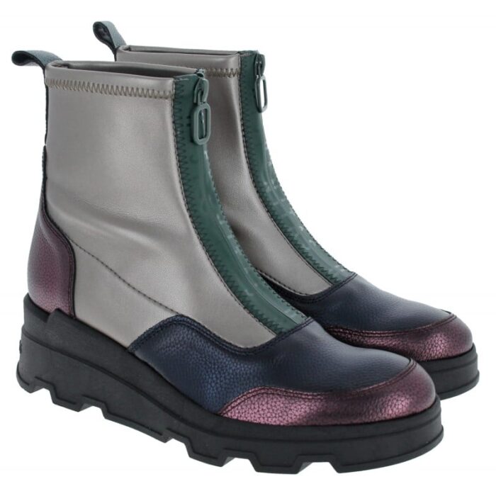 Hispanitas Florencia CHI243711 Ankle Boots – Rioja Midnight Leather – Womens Boots - Crep Direct UK