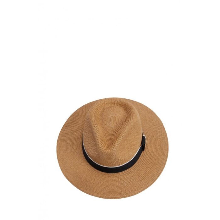 Holland Cooper Francesca Hat – Camel Black – Ladies Clothing - Crep Direct UK
