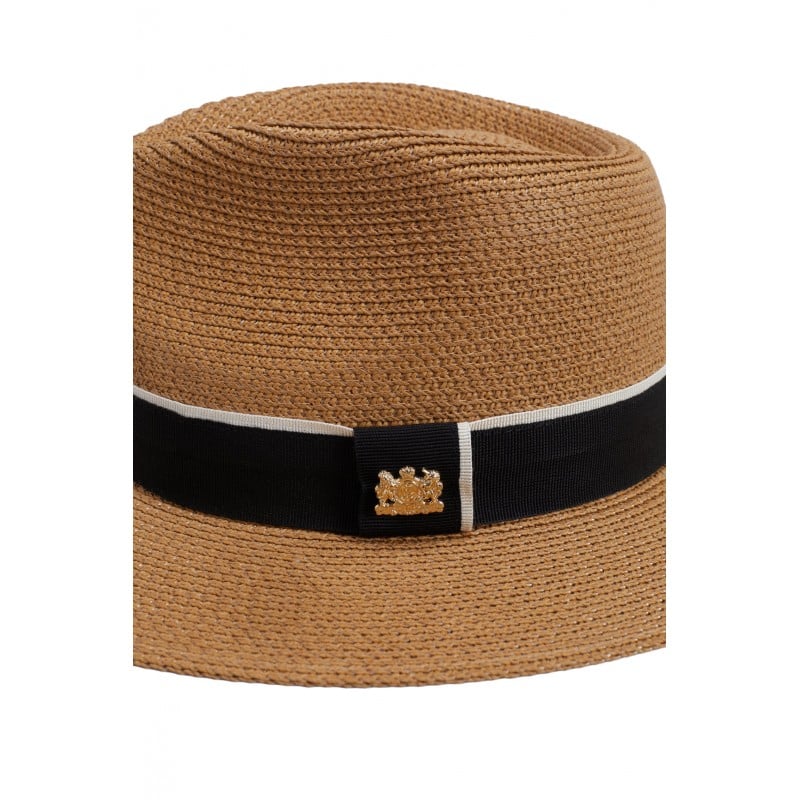 Holland Cooper Francesca Hat – Camel Black – Ladies Clothing - Crep Direct UK