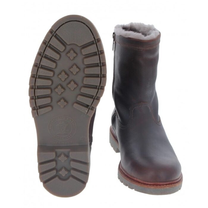 Panama Jack Fedro Igloo Boots – Chestnut Leather – Mens Boots - Crep Direct UK