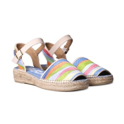 Toni Pons Garbet Flat Espadrille Sandals – Multi Cotton – Womens Sandals, Sliders & Toe Posts - Crep Direct UK Toni Pons Garbet Flat Espadrille Sandals – Multi Cotton – Womens Sandals, Sliders & Toe Posts - Crep Direct UK