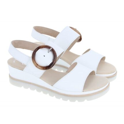 Gabor Yeo 44.645 Sandals – White Leather – Womens Sandals, Sliders & Toe Posts - Crep Direct UK Gabor Yeo 44.645 Sandals – White Leather – Womens Sandals, Sliders & Toe Posts - Crep Direct UK