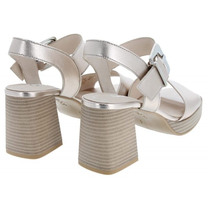 Gabor Garage 44.780 Sandals – Beige Leather – Womens Sandals, Sliders & Toe Posts - Crep Direct UK