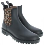 Verbenas Gaudi Mate Rain Boots – Animal/Leopardo – Womens Wellingtons - Crep Direct UK
