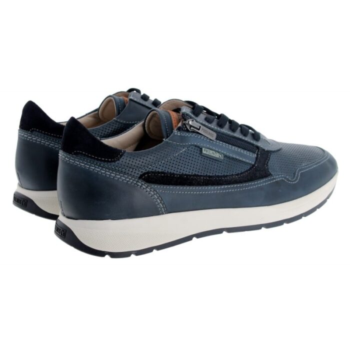 Pikolinos Getafe M2B-6263C1 Trainers – Blue Leather – Mens Shoes - Crep Direct UK