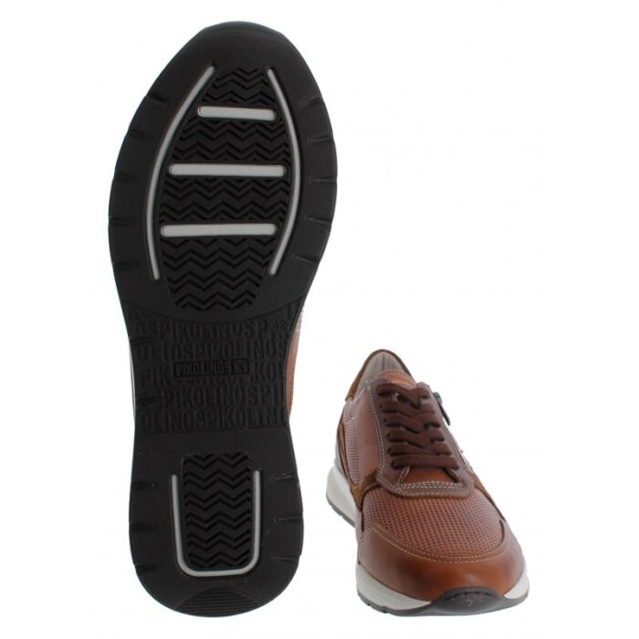 Pikolinos Getafe M2B-6263C1 Trainers – Brandy Leather – Mens Shoes - Crep Direct UK