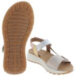 Gabor Gifted 64.582 Sandals – Puder Kombi Leather – Womens Sandals, Sliders & Toe Posts - Crep Direct UK