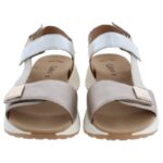Gabor Gifted 64.582 Sandals – Puder Kombi Leather – Womens Sandals, Sliders & Toe Posts - Crep Direct UK