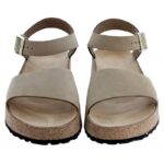 Birkenstock Glenda 1022966 Sandals – Sandcastle Nubuck – Womens Sandals, Sliders & Toe Posts - Crep Direct UK