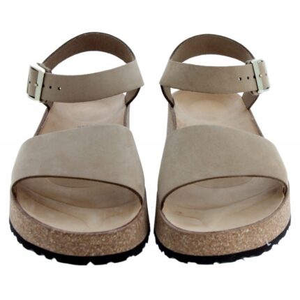 Birkenstock Glenda 1022966 Sandals – Sandcastle Nubuck – Womens Sandals, Sliders & Toe Posts - Crep Direct UK