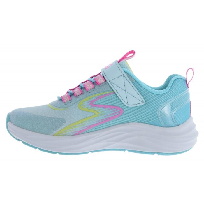 Skechers Go Run Accelerate 303920L Trainer – Light Blue / Multi – Girls Shoes - Crep Direct UK