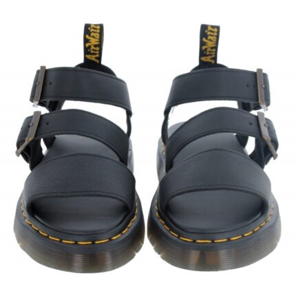 Dr. Martens Gryphon Quad Sandals – Black Leather – Womens Sandals, Sliders & Toe Posts - Crep Direct UK