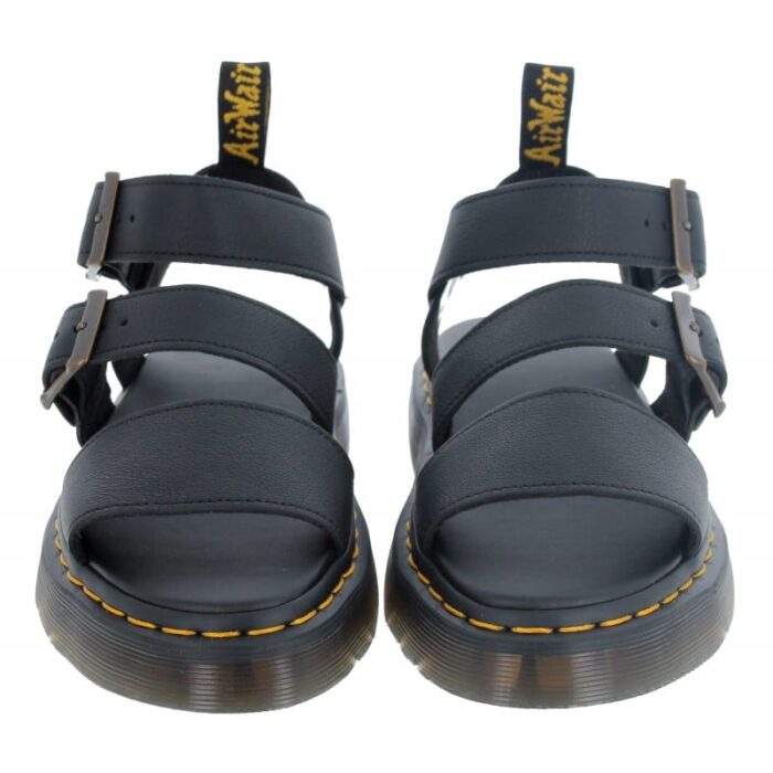 Dr. Martens Gryphon Quad Sandals – Black Leather – Womens Sandals, Sliders & Toe Posts - Crep Direct UK